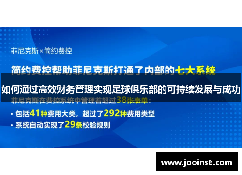 如何通过高效财务管理实现足球俱乐部的可持续发展与成功